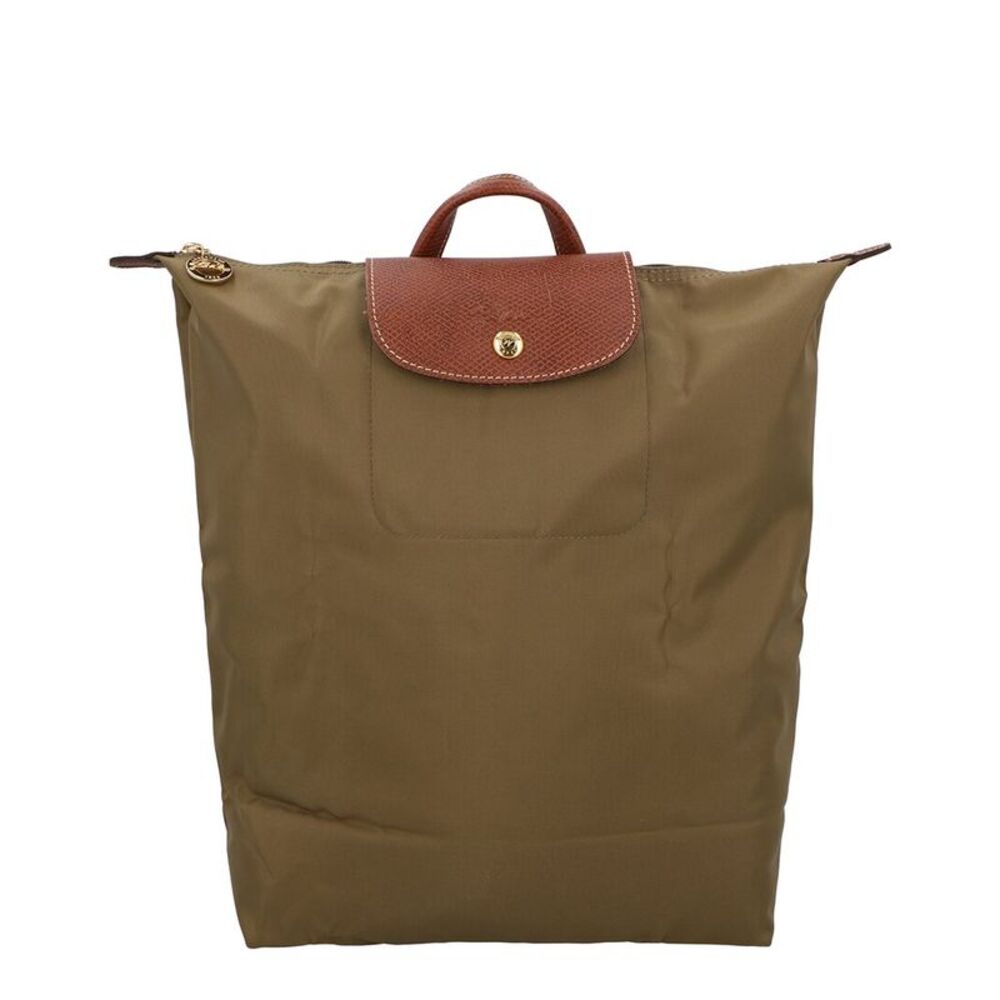 Longchamp Le Pliage Original Medium Canvas Backpack, Green